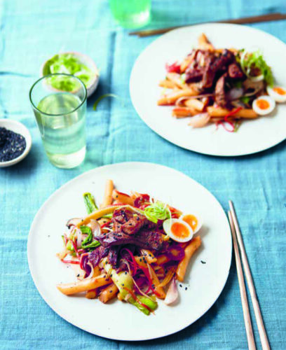 Rice is the star of this Korean comfort food